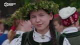 40 тысяч человек приняли участие в празднике песни и танца в Латвии, 35 тысяч из них – дети и подростки