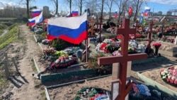 Могилы россиян, погибших на войне с Украиной