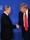 Трамп и Путина на встрече на Аляске 15 августа 2025 года 